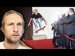 Famous Celebrities Try to Skateboard…