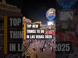 New Things to do in Las Vegas in 2025 #lasvegas #vegas