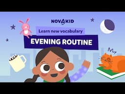 My Evening Routine! Fun English Vocabulary for Kids