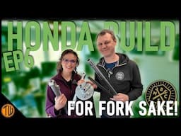 For FORK Sake! | Emily's Honda Bike Shed Build