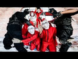 MONEY HEIST KOREA vs POLICE In Real Life ( bella ciao remix ) phi vụ triệu đô