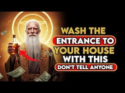 Wash the Entrance of Your Home with THIS and Say Goodbye to POVERTY – tranquility  Wisdom