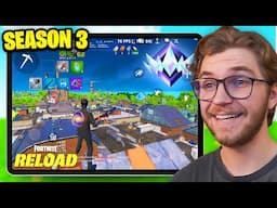 I Played NEW Fortnite Reload Season 3 Ranked on Mobile!