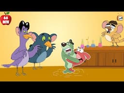 Birds to Fish?: Dog vs Rats | Don’s DNA Disaster! | Rat-A-Tat | 1 HOUR Slapstick Fun | Funny Cartoon