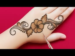 New beautiful back hand mehndi design | easy & simple mehndi design| mehndi design |mehndi | mehandi