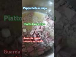 Tagliatelle al sugo