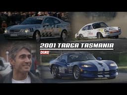 Targa Tasmania Rally 2001 | Mick Doohan drives a Mercedes CLK 55 AMG