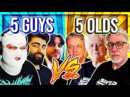 5 FRIENDS vs. 5 OLDEST PROS (WHO WINS?)