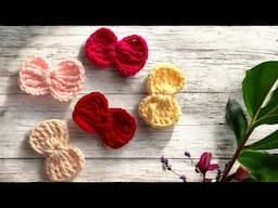 Learn to Crochet a Mini Bow in Just 5 Minutes! Easy & Cute Tutorial