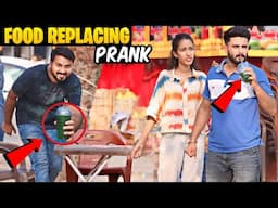 Food Replacing Prank on Cute Girls | Funny Reactions @ThatWasCrazy