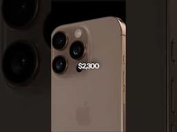 A $2,300 iPhone?! 🤯 Trump’s tariffs might make it a reality! #apple #iphone #tariffs #trump