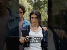 Until Dawn Movie Review #untildawn #shortsviral #untildawnmovie