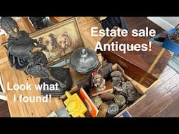 Estate Sale Antique Haul! Let's see what I brought home!