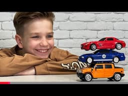 Mark explores random small hot wheels cars