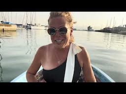 Fiona pissed up rowing