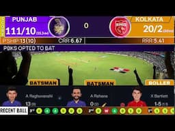🔴 PBKS vs KKR Live | Punjab vs Kolkata Live Match Today | IPL 2025 Live Match Today Dream Fortuner