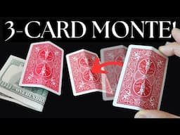 4 Easy Card Tricks: 3 CARD MONTE - Fool Your Friends!