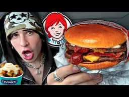 Trying Wendy's BACONATOR
