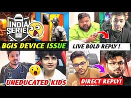 BGIS DEVICE ISSUE 🚨 Slug Savage Defend Thug 😎 Goldy Bhai & Scout BOLD Reply | Hector Reply Amit IGL