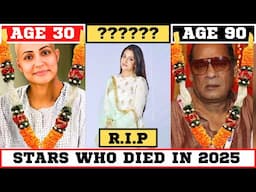 Top 10 Bollywood And Indian Tv Stars Who Died In 2025, Vinay Narwal, Dipika Kakar, Hina Khan #RIP
