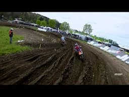 MXGP of Switzerland Andrea Adamo pass Sacha Coenen