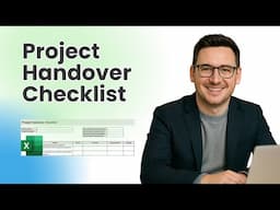 How To Create A Project Handover Checklist Template in Excel