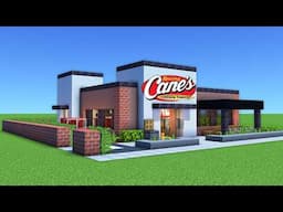 How to Build a Raising Cane’s in Minecraft | Step By Step Tutorial