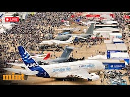 Paris Air Show 2025 LIVE | Paris-Le Bourget Airport Paris Air Show | Francois Bayrou | Drones | Jets