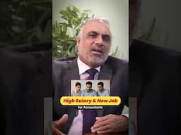 High Salary and New Job for Accountants | Rana M Usman Khan - FCA #ca #financialanalysis #business