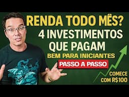 RENDA PASSIVA EM 2025: OS MELHORES INVESTIMENTOS PARA INICIANTES COMEÇAREM DO ZERO