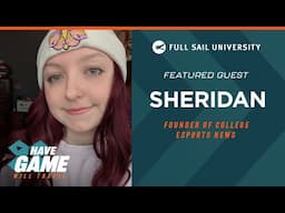 Have Game, Will Travel: Sheridan “cutiepebbs” McGuire | Full Sail University