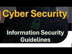 IT Guidelines to Teenagers | Information Security Guidelines | Cyber Security Tips