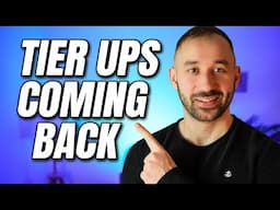 🚨CHANGES TO TIER UPS🚨 (Official Amazon Statement)