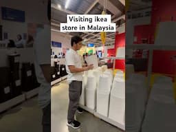 Visiting Ikea mall in Malaysia