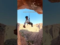 nature, adventure and a touch of adrenaline 👉 my cure all for depression @ropeswingmoab
