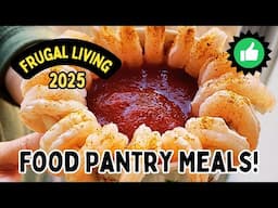 FRUGAL Living & Meals I Made from My Local FOOD PANTRY!