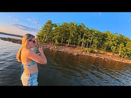 We FOUND an ISLAND Crazy Loaded with BIG FISH!!!