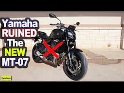 Yamaha RUINED The NEW Yamaha MT-07 2025
