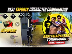 FREE FIRE BEST CHARACTER COMBINATION FOR BR , CS RANKED & ESPORTS🔥 TUTORIAL CHANNEL AWARD ?