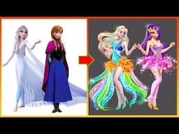 My Little Pony Makeover for Elsa, Anna Frozen | Magical Transformations
