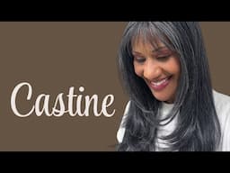 THE BEST BANGED GRAY WIG? @OutreHairTV  CASTINE IN COLOR 34