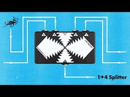 One to Four Splitter Utility Pedal
