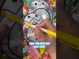 Mess Free Easter Egg Kit for Kids! #gifted #bisyboo #toddlertoys #easter #shorts