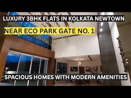 Most Prestigious 3/4 Bhk Flats Sale In Kolkata Newtown Opposite Eco Park Gate No.1📞8100293325 #flats