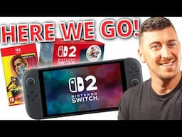 Midnight Nintendo Switch 2 & Cyberpunk 2077 UNBOXING!