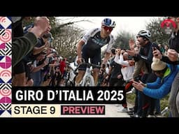 Giro d'Italia 2025 Stage 9 PREVIEW - Can Tom Pidcock Win On the Gravel Stage? Will Roglic Lose Time?