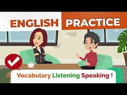 Shadowing American English Speaking Practice | Learn English Conversation 🇺🇸🗣️