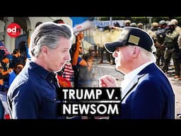 Trump Faces Off with Newsom as U.S. Marines Deployed to L.A.