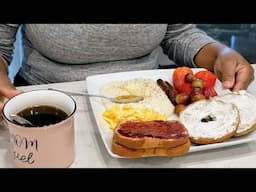 Stay and Cook a Simple Breakfast with Me ❤