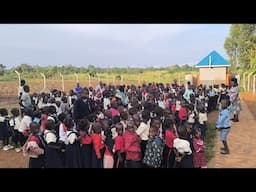 African village school life in Uganda part 1
